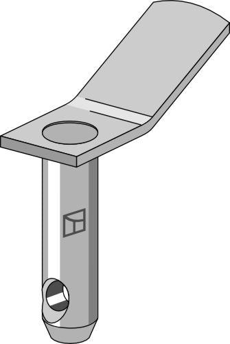 Sokkelstifter med buet håndtag