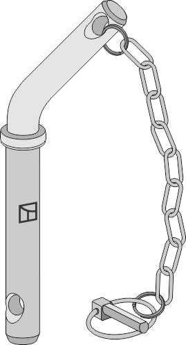 Sokkelstifter med buet håndtag