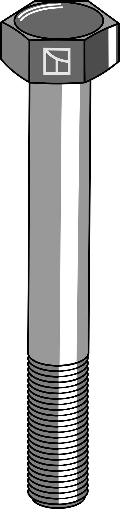 Sexkantskruv M14x2x90 utan mutter