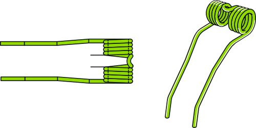 Uppsamlingspinne Ø6