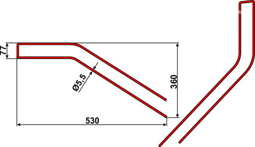 Heinäkarhotinpiikki Ø5,5