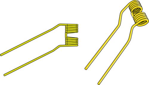 Høyvender Ø9,5 - venstre