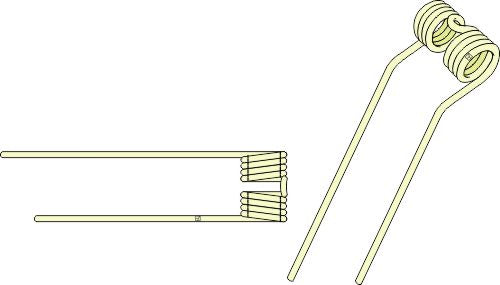 Tedder-tand Ø9 - venstre