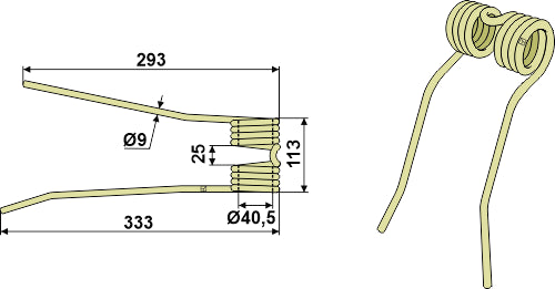 Höskärn Ø9 - vänster