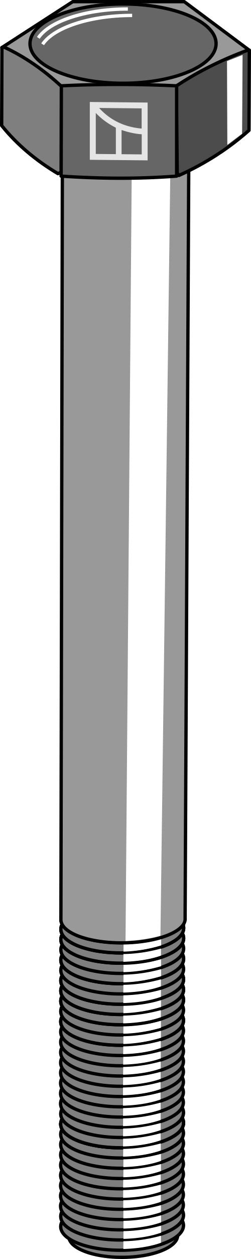 Sekskantbolt M16x2x120 uden møtrik