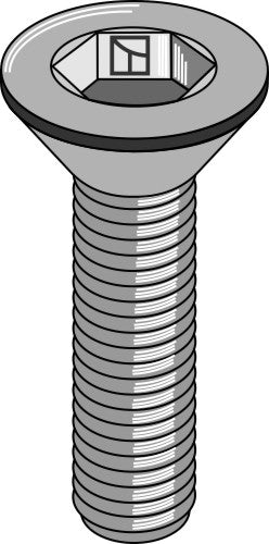 Kuusiokoloinen ruuvi