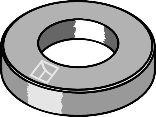 Washer Ø30x8xØ17,5 - DIN7989-2