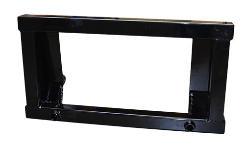 Mounting bracket for bale forks