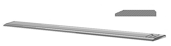 Skärblad - 200x20x500