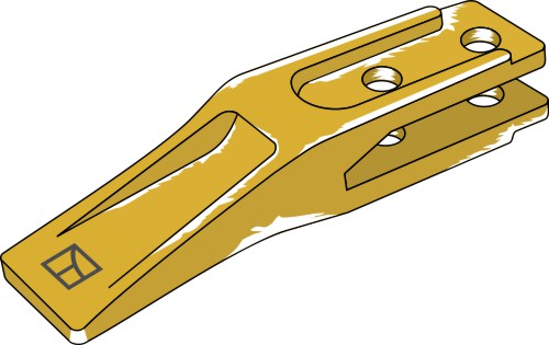 Standardtenner for frontlaster-spån