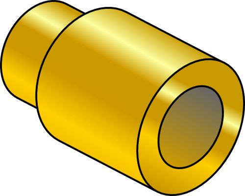 Bussning med dammtätning