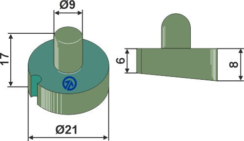 Spring element (Plastic)