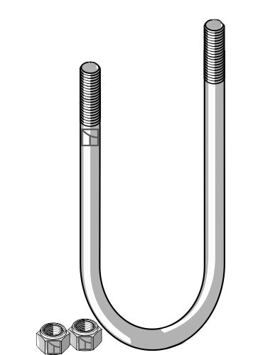Stigbygelbult - M10x1,5