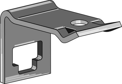 Klämma för dubbla spiralfjädrar 25x25