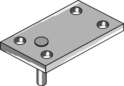 Ledningsplate med stift