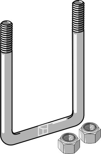 Stigbøjlebolt - M12x1,75