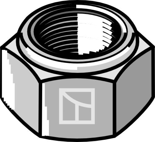 Självlåsande mutter – M12x1,75
