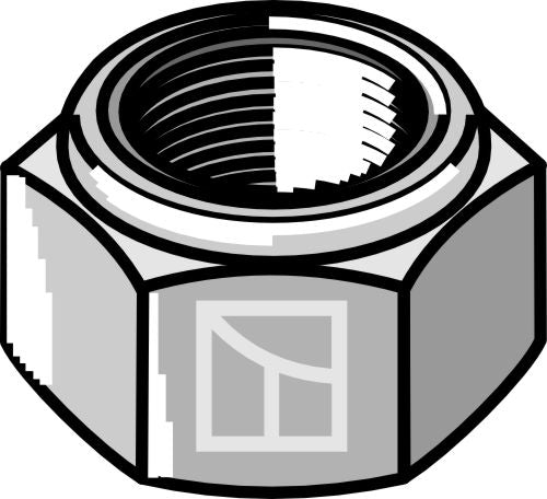 Selvlåsende mutter - M14x2