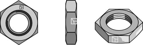 Nut M30x1,5 - right thread