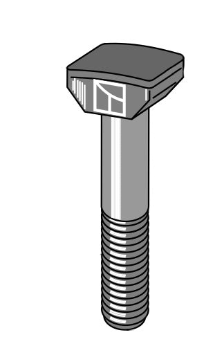 Hammerhodebolt M10x1,5