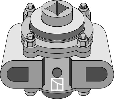 Lagerhus komplett uten innovergående