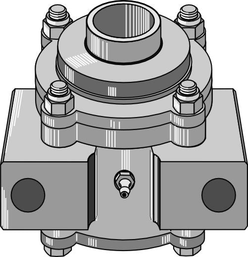 Lagerhus komplett uten innovergående