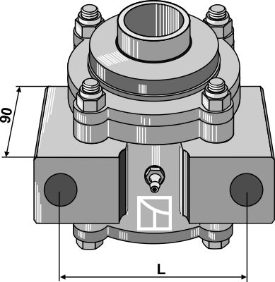 Lagerhus komplett uten innovergående