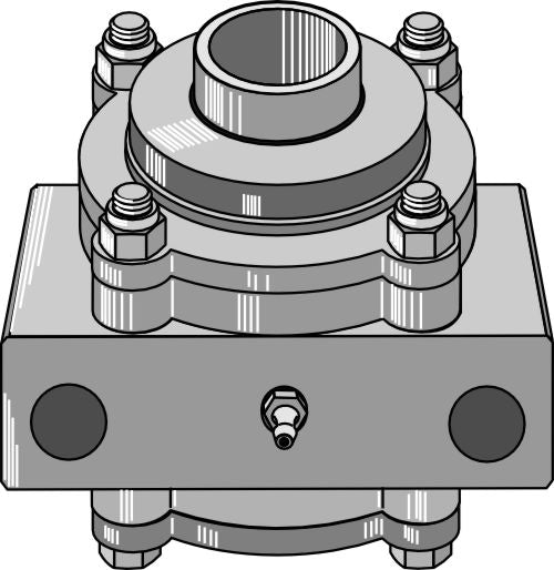 Lagerhus komplett uten innovergående