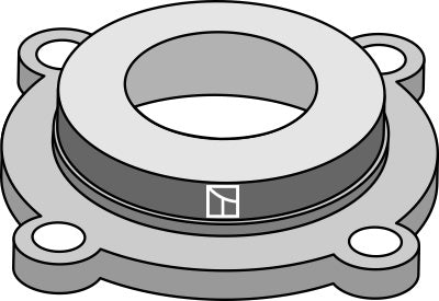 Dæksel uden tætning