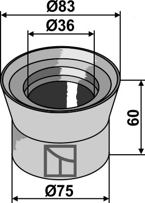 Long flange