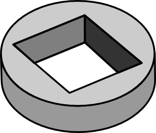Hitsausrengas 28x28 ja 30x30 neliöakselille