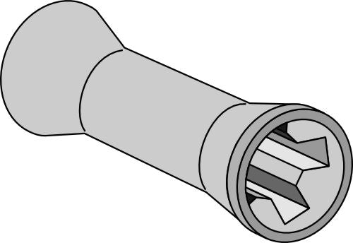 Övergångsstycke för 26x26 kvadratisk axel