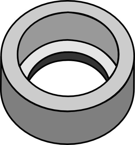 Flensinnvendig for 26x26 firkantet aksel