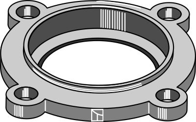 Dæksel uden tætning