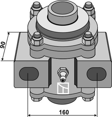 Lagerhus komplett uten innovergående