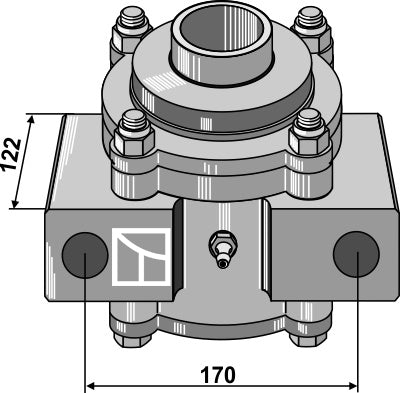 Lagerhus komplett uten innovergående