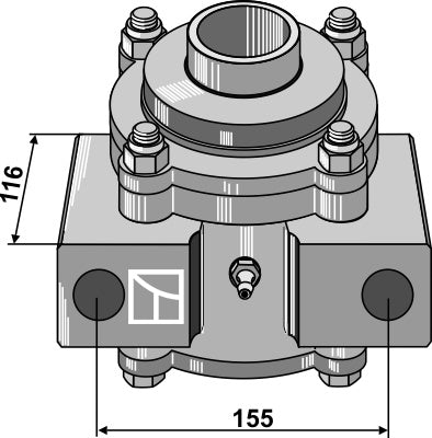 Lagerhus komplett uten innovergående
