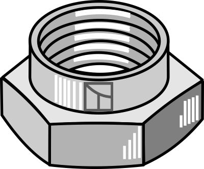 Självlåsande mutter - M24x2