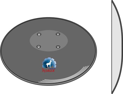 Plain disc - Ø460x4