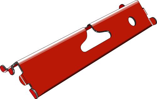 Brackets for spring element