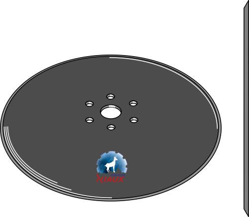 Kylvökiekko Ø382x4