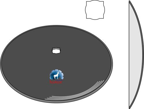 Plain disc Ø660x6