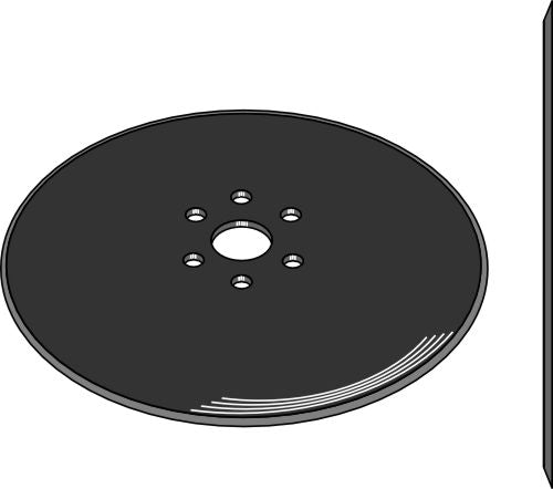 Kylvökiekko Ø380x4