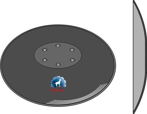 Plain disc - Ø500x4,8