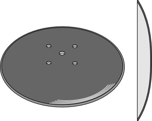 Plain disc Ø450x5 for beet lifters