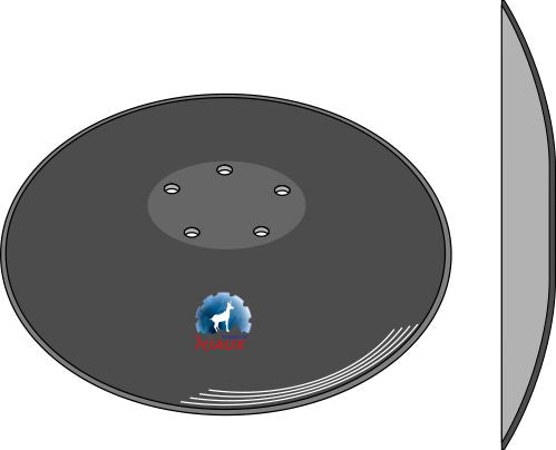 Plain disc - Ø610x6