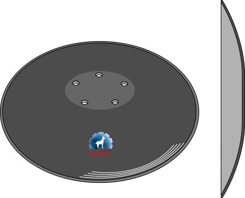 Plain disc - Ø660x6