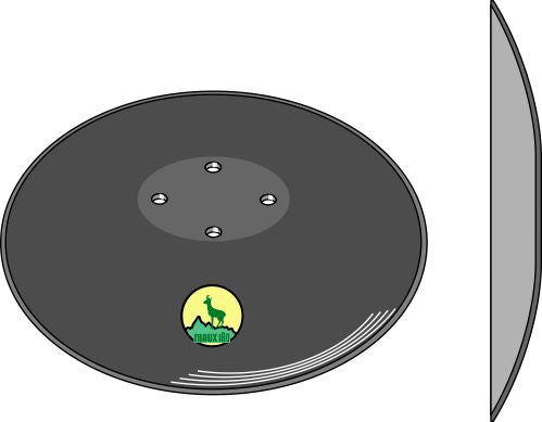 Plain disc Ø510x4
