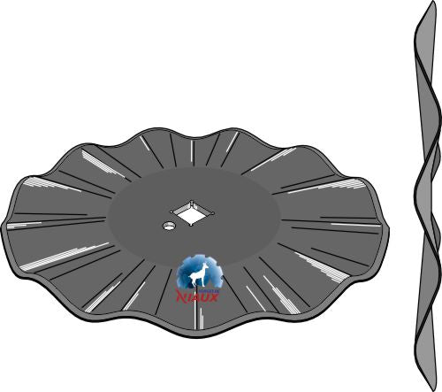 Wavy disc Ø560x5