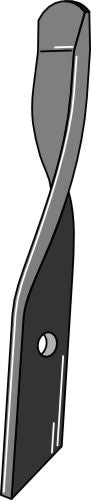 Harrow-blade for Dyna-Drive, right